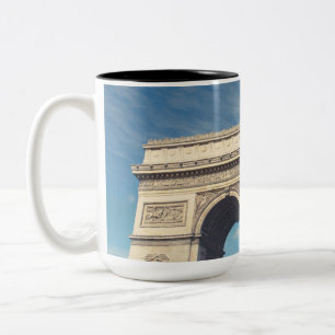 Arc de Triomphe Parijs Tweekleurige Koffiemok
