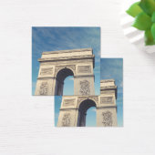 Arc de Triomphe Parijs Vierkante Visitekaartjes (Bureau)