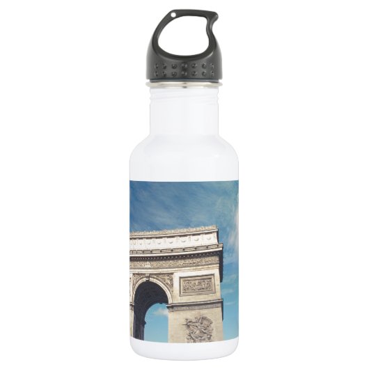 Arc de Triomphe Parijs Waterfles (Voorkant)