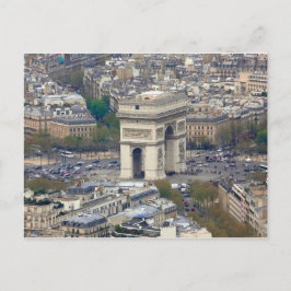 Arc de Triomphe Paris Frankrijk Briefkaart