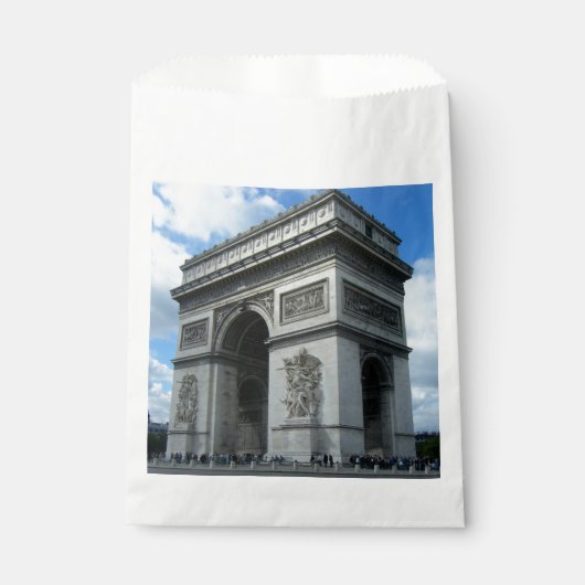 Arc de Triomphe Paris Frankrijk Monument Architect Bedankzakje (Voorkant)