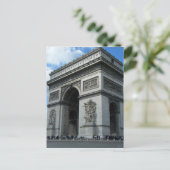 Arc de Triomphe Paris Frankrijk Monument Architect Briefkaart (Staand voorkant)