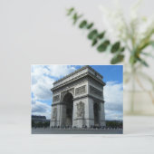 Arc de Triomphe Paris Frankrijk Monument Architect Briefkaart (Staand voorkant)