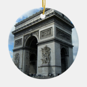 Arc de Triomphe Paris Frankrijk Monument Architect Keramisch Ornament