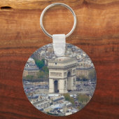 Arc de Triomphe Paris Frankrijk Sleutelhanger (Voorkant)