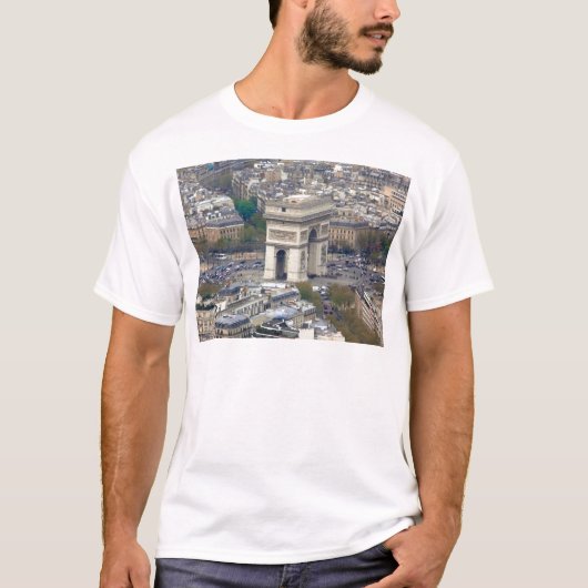 Arc de Triomphe Paris Frankrijk T-shirt (Voorkant)