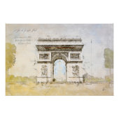 Arc de Triomphe Perfect Poster (Voorkant)