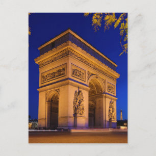 Arc de Triomphe Place de LEtoile Star Square Briefkaart
