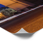 Arc de Triomphe Place de LEtoile Star Square Poster (Hoek)