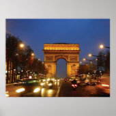 Arc de Triomphe Poster (Voorkant)