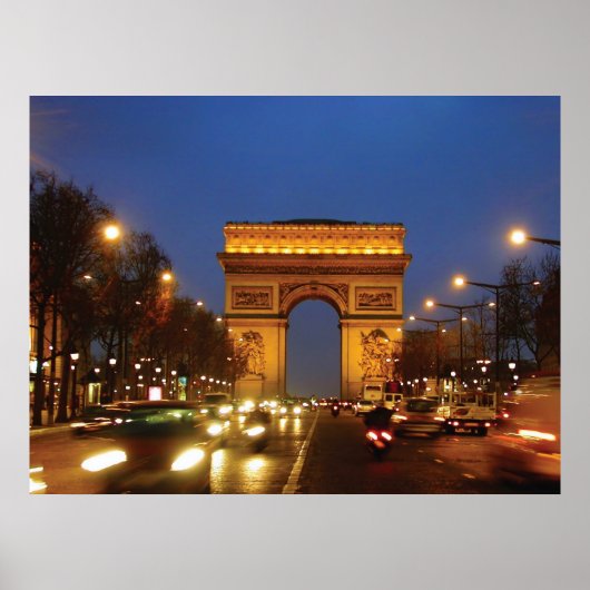 Arc de Triomphe Poster (Voorkant)
