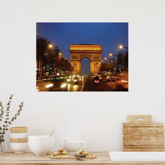 Arc de Triomphe Poster (Keuken)