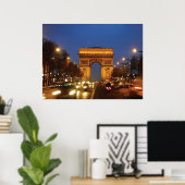 Arc de Triomphe Poster (Thuiskantoor)