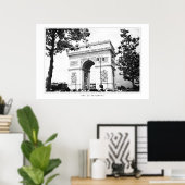 Arc de Triomphe Print (Thuiskantoor)