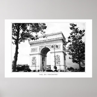 Arc de Triomphe Print