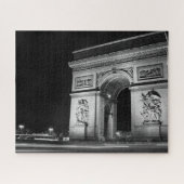 Arc de Triomphe 's nachts in Parijs Legpuzzel (Horizontaal)