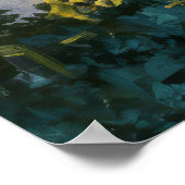 Arc de Triomphe Uitzicht van boven Poster (Hoek)