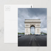 Arc de Triumph Briefkaart (Voorkant / Achterkant)