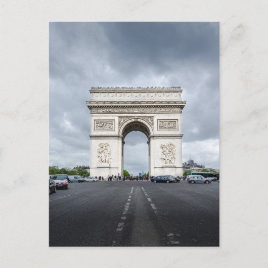 Arc de Triumph Briefkaart (Voorkant)