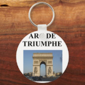 arc de triumphe parijs frankrijk sleutelhanger (Voorkant)