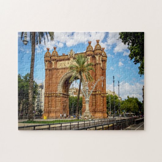 Arc de Triunfo Barcelona. Legpuzzel (Horizontaal)