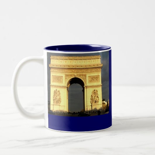 Arc D'Triomphe Tweekleurige Koffiemok (Links)