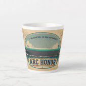 ARC Eer Postkaart Latte Mok (Voorkant)