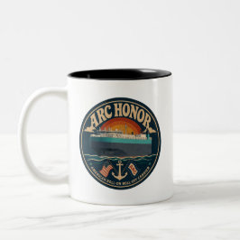 ARC Eremug Tweekleurige Koffiemok
