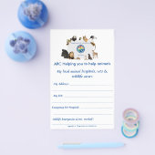 ARC handige dierencontacten Flyer (Enkel)