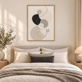 Arc Harmony | Minimal Abstract Plaster Art Print