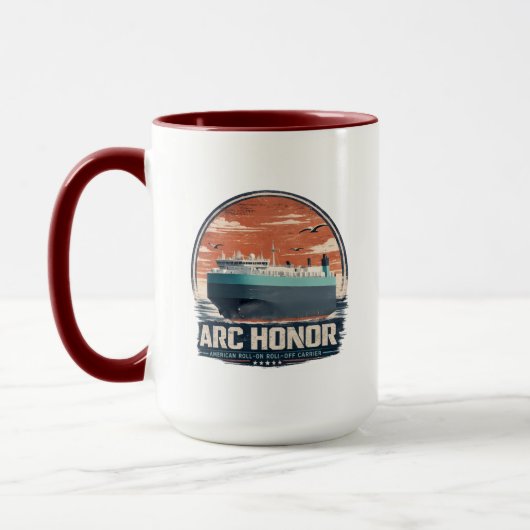 ARC Honor Hoge Koffiemok Mok (Links)