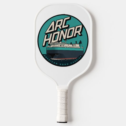 ARC Honor Retro 80's Pickleball-paddle Pickleball Paddle (Achterkant)