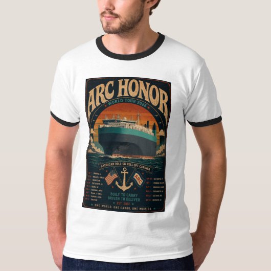 ARC Honor World Tour 2026 T-Shirt (Voorkant)