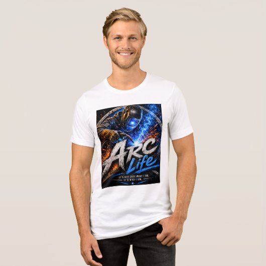 Arc Life - Kleur - Heren T-shirt (Voorkant volledig)
