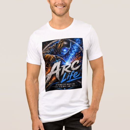 Arc Life - Kleur - Heren T-shirt (Voorkant)