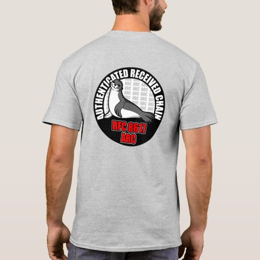 ARC Logo 2019, Grote Afbeeldingen, Kleur T-shirt (Achterkant)