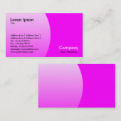 Arc - Magenta Visitekaartje (Voorkant / Achterkant)