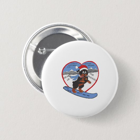 ARC Nationals 2019 Ronde Button 5,7 Cm (Voorkant /achterkant)