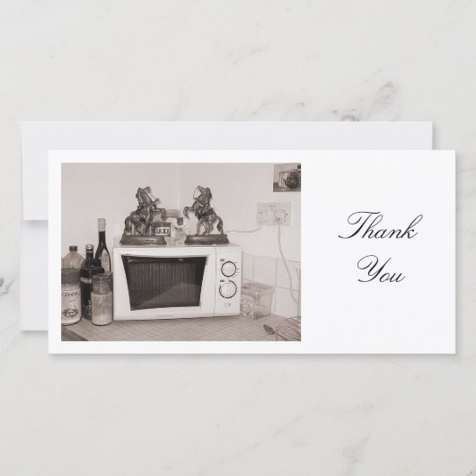 Arc of the Microwave - Dank u Bedankkaart (Voorkant)