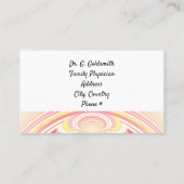 Arc voor regenboogkunst Medische benoeming Afsprakenkaartje (Achterkant)