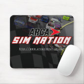 Arca Sim Nation Original horizontal mousepad Muismat (Met muis)