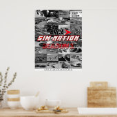 Arca Sim Nation Season 1 Collage Poster (Keuken)