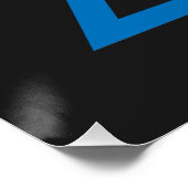 Arcade Arena Gaming Logo Perfect Poster (Hoek)