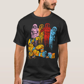 Arcade Astronaut Nachtmerries T-shirt