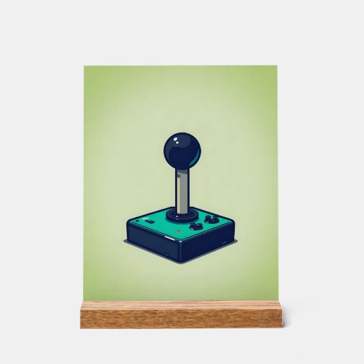 Arcade Aura: The Joystick Legacy Acryl Bord (Voorkant)