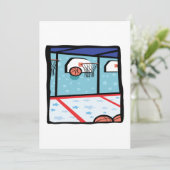 Arcade Basketball Kaart (Staand voorkant)