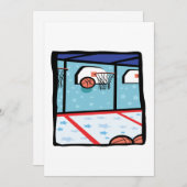 Arcade Basketball Kaart (Voorkant / Achterkant)