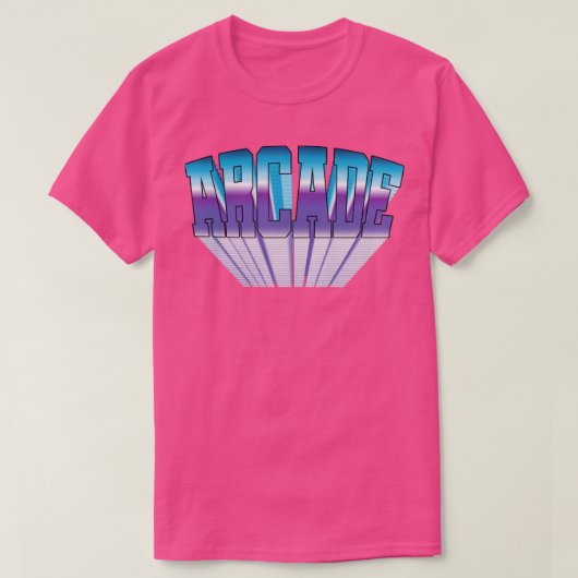 Arcade big ltr t-shirt (Design voorkant)