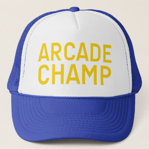 ARCADE CHAMP leuke slogan pet