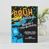 Arcade Colorful Birthday Party Boys  (Staand voorkant)